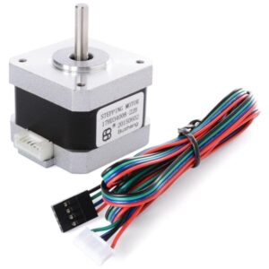 Стъпков мотор NEMA17 - 17HS4401 - за 3D принтер, CNC, RepRap 42мм