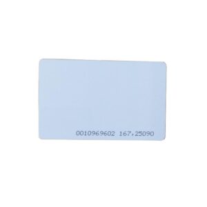 Безконтактна RFID карта 125KHZ TK4100 бяла