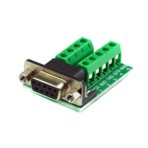 Адаптерна клема RS232 DB9 - женски конектор