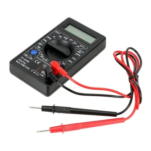 Цифров мултиметър DT-830 със сонди, черен