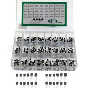XL Комплект транзистори 24 вида PNP и NPN 480бр.