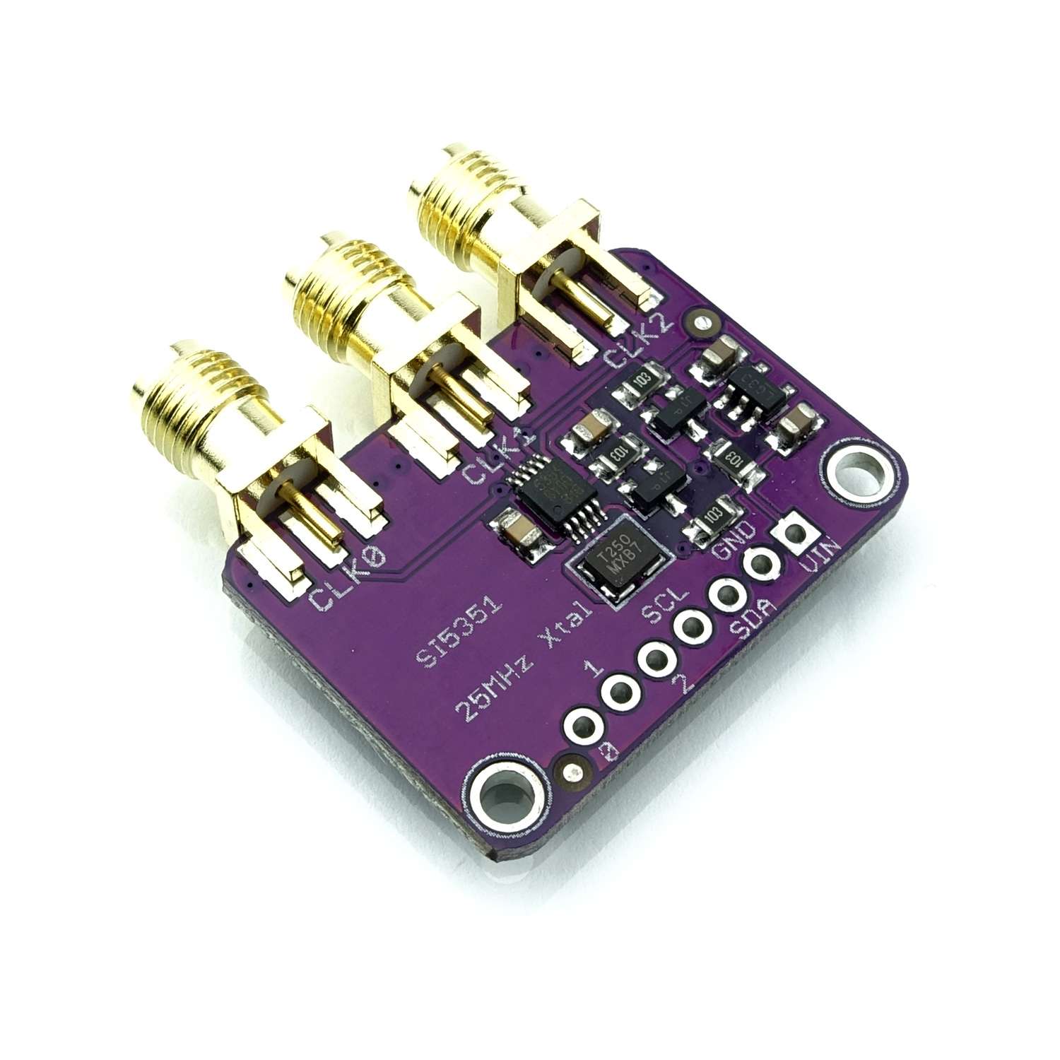 Si5351A Генератор на сигнали 8 kHz - 160 MHz I2C SMA - Image 2