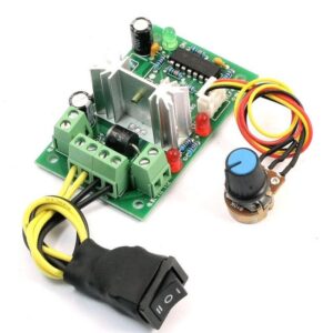 Регулатор на скоростта и посоката на електродвигатели 12V-36V 5A 120W PWM