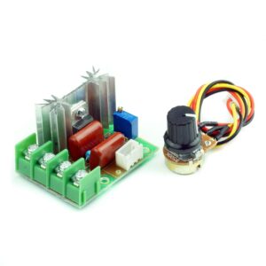 Регулатор на напрежение 2000W с кабел с потенциометър