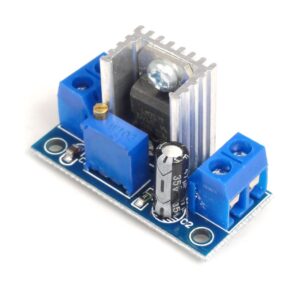 Понижаващ преобразувател LM317 4V-40V 1.5A с регулация