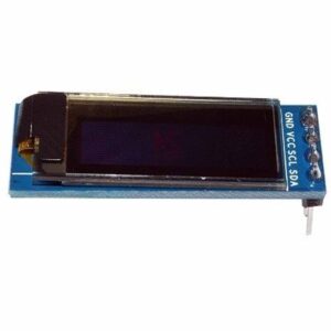 OLED Дисплей 0.91" SSD1306 бял